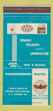 Matchbook Cover - Thunderbird Motel Bel Alton MD #1 30 Strike