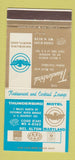 Matchbook Cover - Thunderbird Motel Bel Alton MD #2 30 Strike