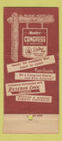 Matchbook Cover - El Rancho Motor Lodge Rose Court Rock Spring WY 30 Stick