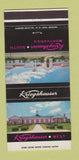 Matchbook Cover - Kriegshauser Funeral Home St Louis MO 30 Strike