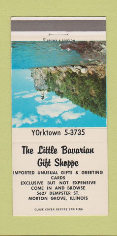 Matchbook Cover - Little Bavarian Gift Shoppe Morton Grove IL 30 Strike