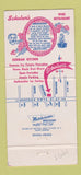 Matchbook Cover - Schober's Wine Restaurant St Louis MO 30 Strike