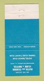Matchbook Cover - Walter's Bath & Tennis Club Westhampton Beach LI NY 30 Strike