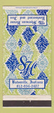 Matchbook Cover - Sherman House Restaurant Batesville IN 30 Strike