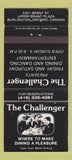 Matchbook Cover - The Challenger Burlington ON 30 Strike
