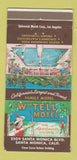 Matchbook Cover - Wm Tell Motel Santa Monica CA 30 Strike