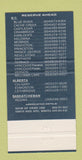Matchbook Cover - Sandman Hotels Inns Calgary Edmonton AB 30 Strike