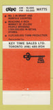Matchbook Cover - CKPC Radio Brantford ON 30 Strike