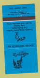 Matchbook Cover - C&P Steak House Vancouver? BC WEAR 30 Strike