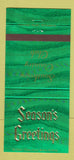 Matchbook Cover - Southview Country Club Christmas 30 Strike