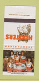 Matchbook Cover - Hooters Restaurants girlie Nashville Chattanooga TN 30 Strike