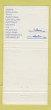 Matchbook Cover - Matson Lines Cruise 30 Strike
