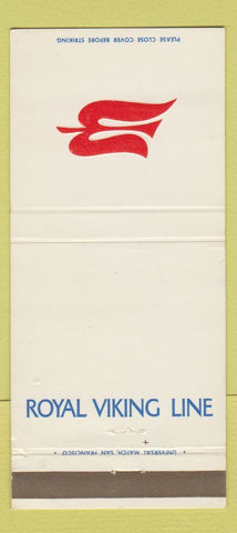 Matchbook Cover - Royal Viking Cruise Line 30 Strike