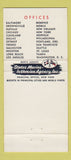 Matchbook Cover - Isthmian Lines Shipping Cargo  30 Stick