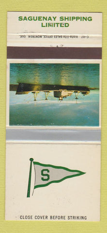 Matchbook Cover - Saguenay Shipping 30 Strike