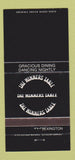 Matchbook Cover - Winners Table Lexington KY 30 Strike
