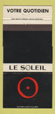 Matchbook Cover - Votre Quotidien Le Soleil 30 Strike
