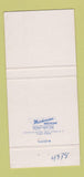 Matchbook Cover - Cavalier Motel Detroit MI 30 Strike