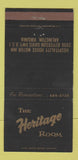 Matchbook Cover - Hospitality House Motor Inn Arlington VA WEAR 30 Strike