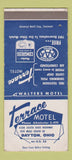 Matchbook Cover - Terrace Motel Dayton OH 30 Strike