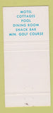 Matchbook Cover - Gray's Motel North Kingstown RI 30 Strike