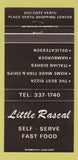 Matchbook Cover - Little Rascal Restaurant Saint Laurent QC 30 Strike