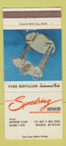 Matchbook Cover - Speeding Corp Beryllium Warren MI 30 Strike