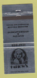 Matchbook Cover - Harlow's Dallas TX girlie WEAR 30 Strike