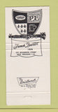 Matchbook Cover - French Quarter Inn New Orleans LA 30 Strike
