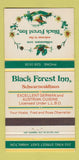 Matchbook Cover - Black Forest Inn Hamilton ON 30 Strike