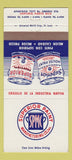 Matchbook Cover - Superior Paint Santurce Puerto Rico 30 Strike