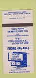 Matchbook Cover - Decatur County State Bank Leon grand River IA 30 Strike