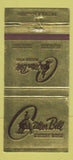 Matchbook Cover - Cutter Bills Western World Houston Dallas TX 30 Strike