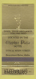 Matchbook Cover - Owyhee Plaza Hotel Boise ID 30 Strike