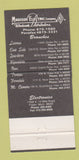 Matchbook Cover - Madison Electric Detroit MI 30 Strike