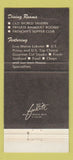 Matchbook Cover - French Tavern Restaurant Huntington WV WEAR 30 Strike