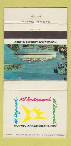 Matchbook Cover - Norwegian Caribbean Cruise Lines 30 Strike