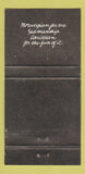 Matchbook Cover - Norwegian Caribbean Cruise Lines 30 Strike