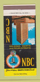 Matchbook Cover - National Bank of San Antonio TX 30 Strike
