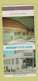 Matchbook Cover - Provident Federal Savings Pittsburgh PA 30 Strike