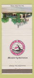 Matchbook Cover - Gleason Funeral Home Uniontown PA 30 Strike