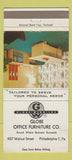 Matchbook Cover - Globe Office Furniture Philadelphia PA 30 Strike