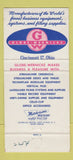 Matchbook Cover - Globe Office Furniture Philadelphia PA 30 Strike