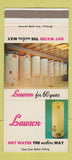 Matchbook Cover - Lawson Hot Water Heaters New Kensington PA 30 Strike