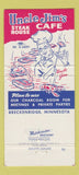 Matchbook Cover - Uncle Jim's Cafe Breckenridge MN 30 Strike