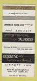 Matchbook Cover Executive International Airport Inn St louis County MO 30 Strike