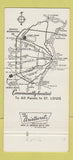 Matchbook Cover Executive International Airport Inn St louis County MO 30 Strike