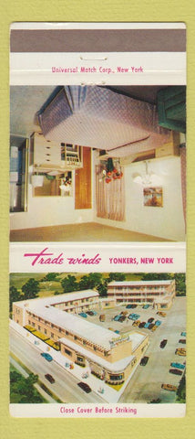 Matchbook Cover - Trade Winds Yonkers NY 30 Strike