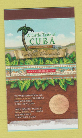 Matchbox - Little Taste of Cuba Cigars Princeton NJ New Hope PA WEAR