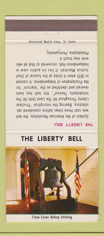 Matchbook Cover - Dean Lumber Gilmer TX Liberty Bell 30 Strike